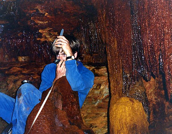 Leopard Skull Cave Anthony surveying[JVolk]